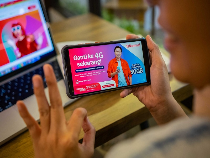Februari Telkomsel Lanjutkan Upgrade Layanan 4G di 300 Kabupaten dan Kota