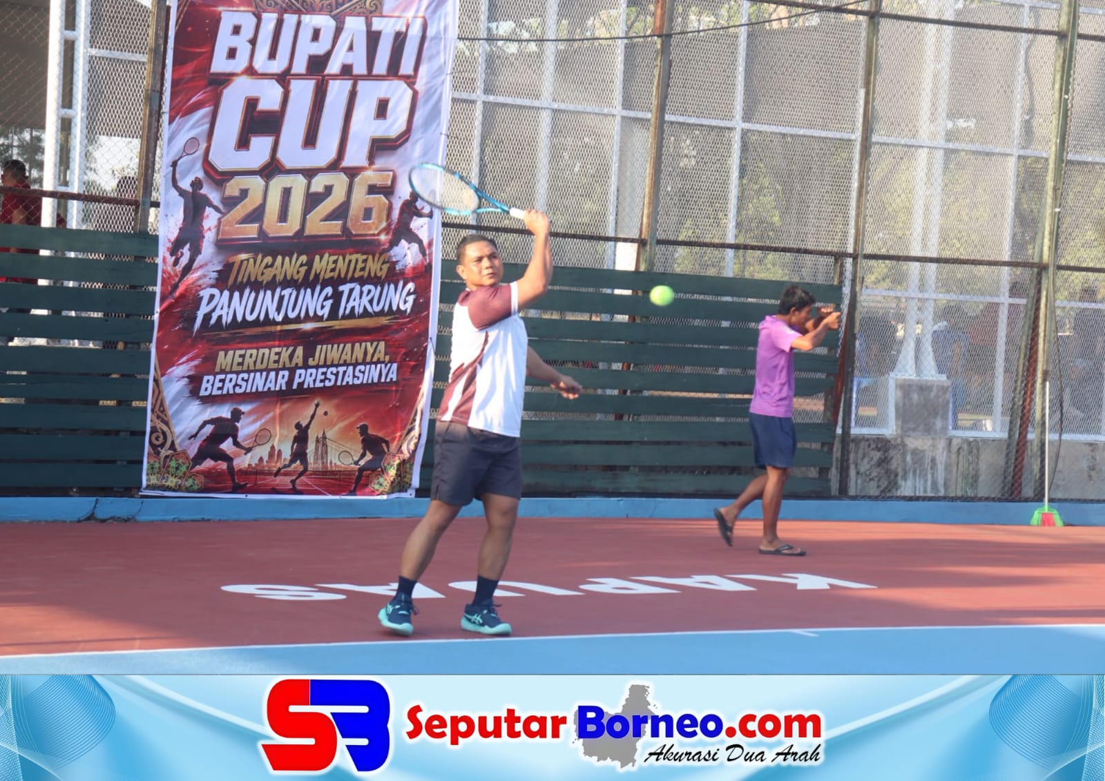 Karutan Kapuas Ikuti Turnamen Tenis Bupati Cup 2026