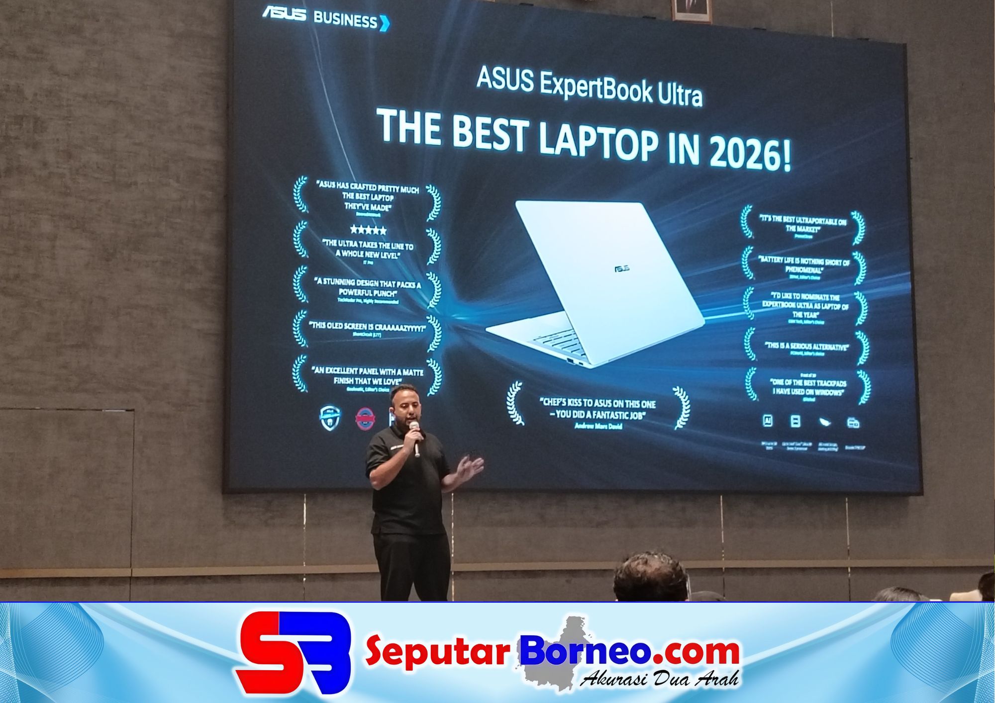 Asus ExpertBook Ultra Tak Gampang Jebol, Tahan Tekanan dan Lindungi Data saat Dicuri