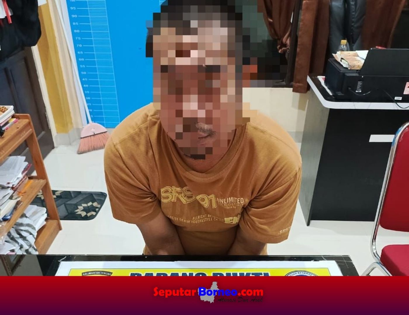 Polresta Palangka Raya Tangkap Pria Pembawa 3,99 Gram Sabu di Rindang Banua