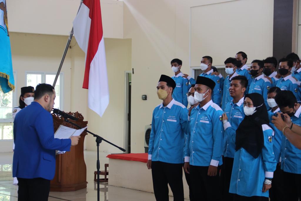 Asisten 1 Setda Pulpis Hadiri Pelantikan DPD KNPI Pulpis