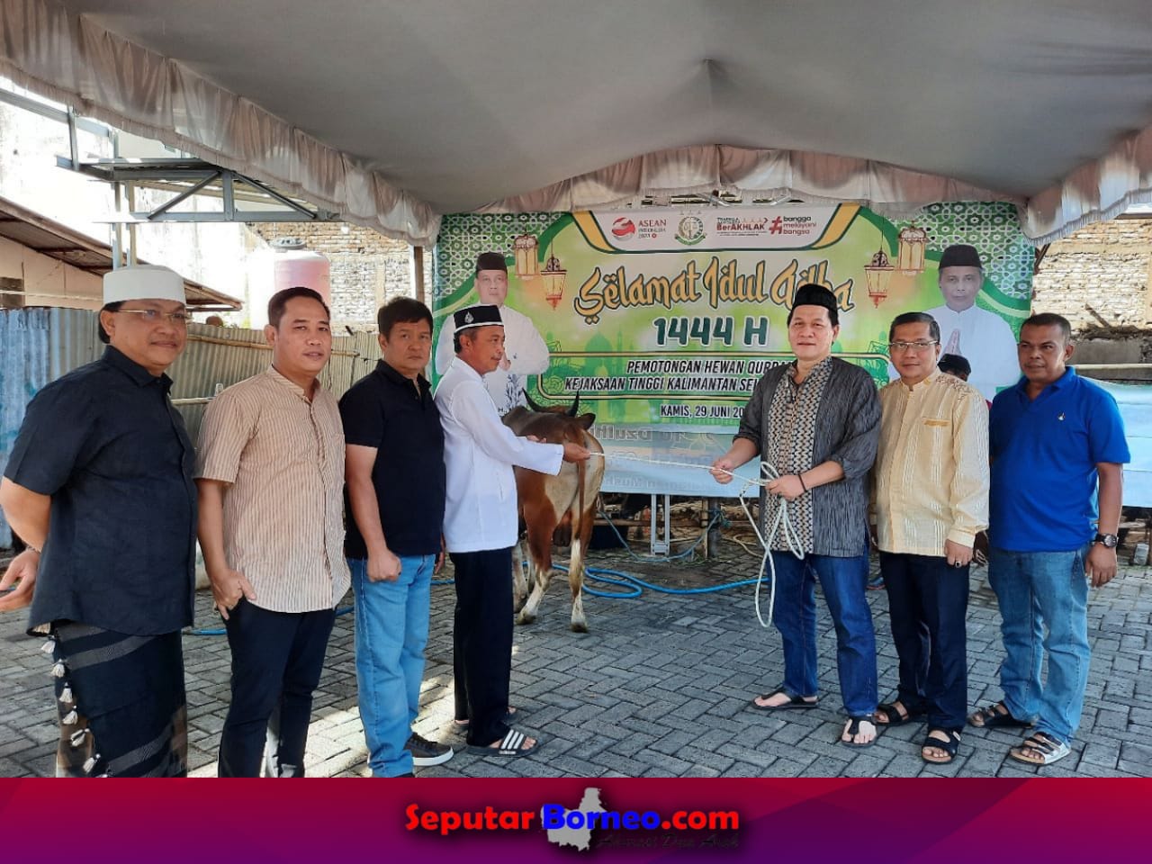 Idul Adha, Kejati Kalsel Potong 21 Ekor Hewan Kurban