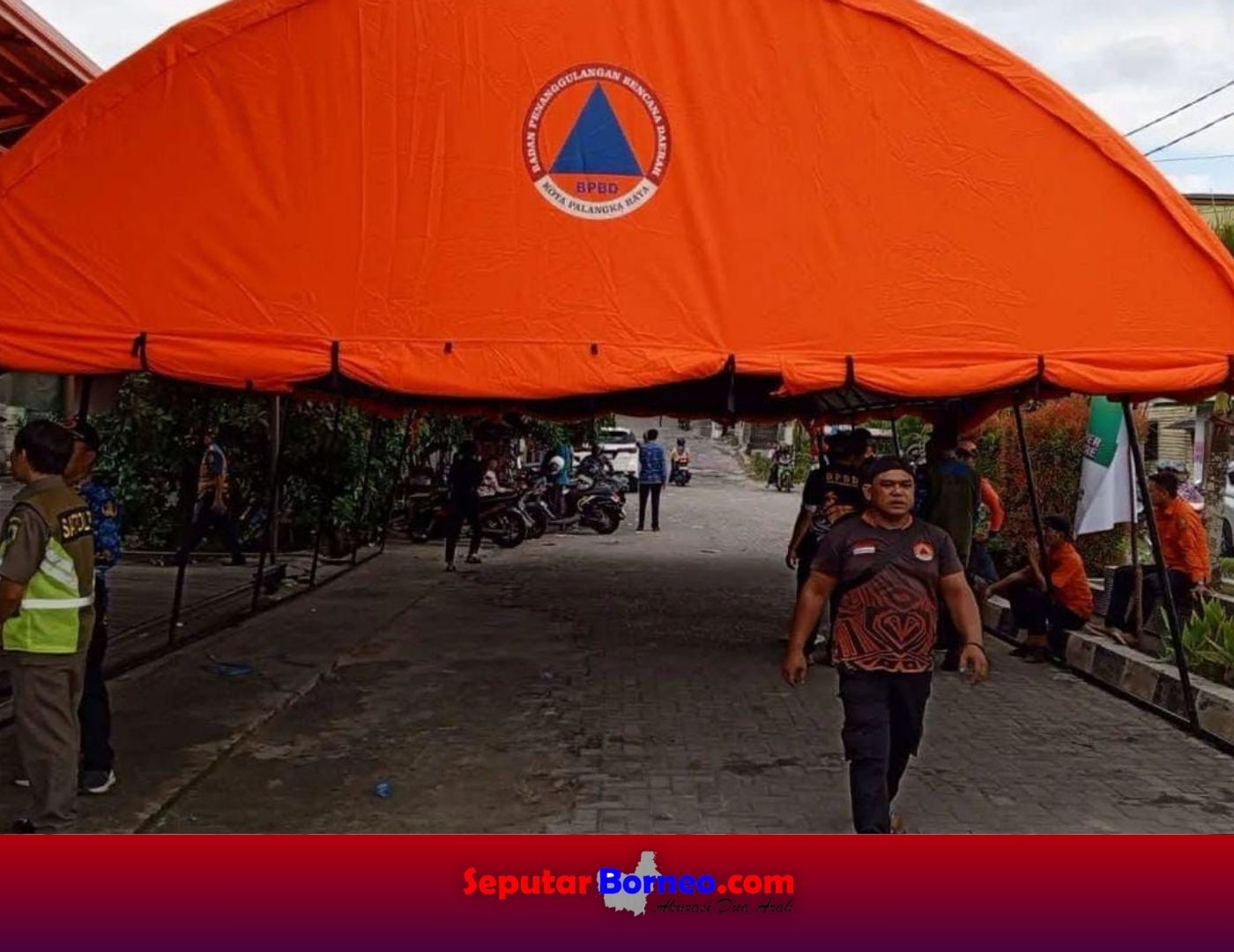 Kebakaran di Flamboyan Bawah, 44 Rumah dan Barak Enam Pintu