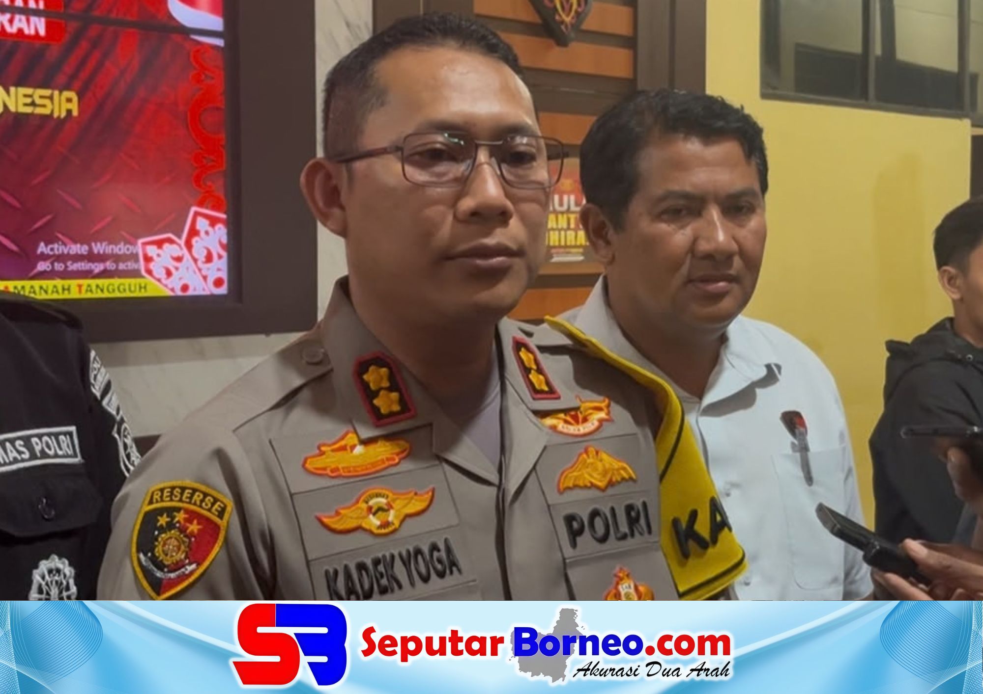 Kapolres Kotim, AKBP I Kadek Dwi Yoga Sidhimantara