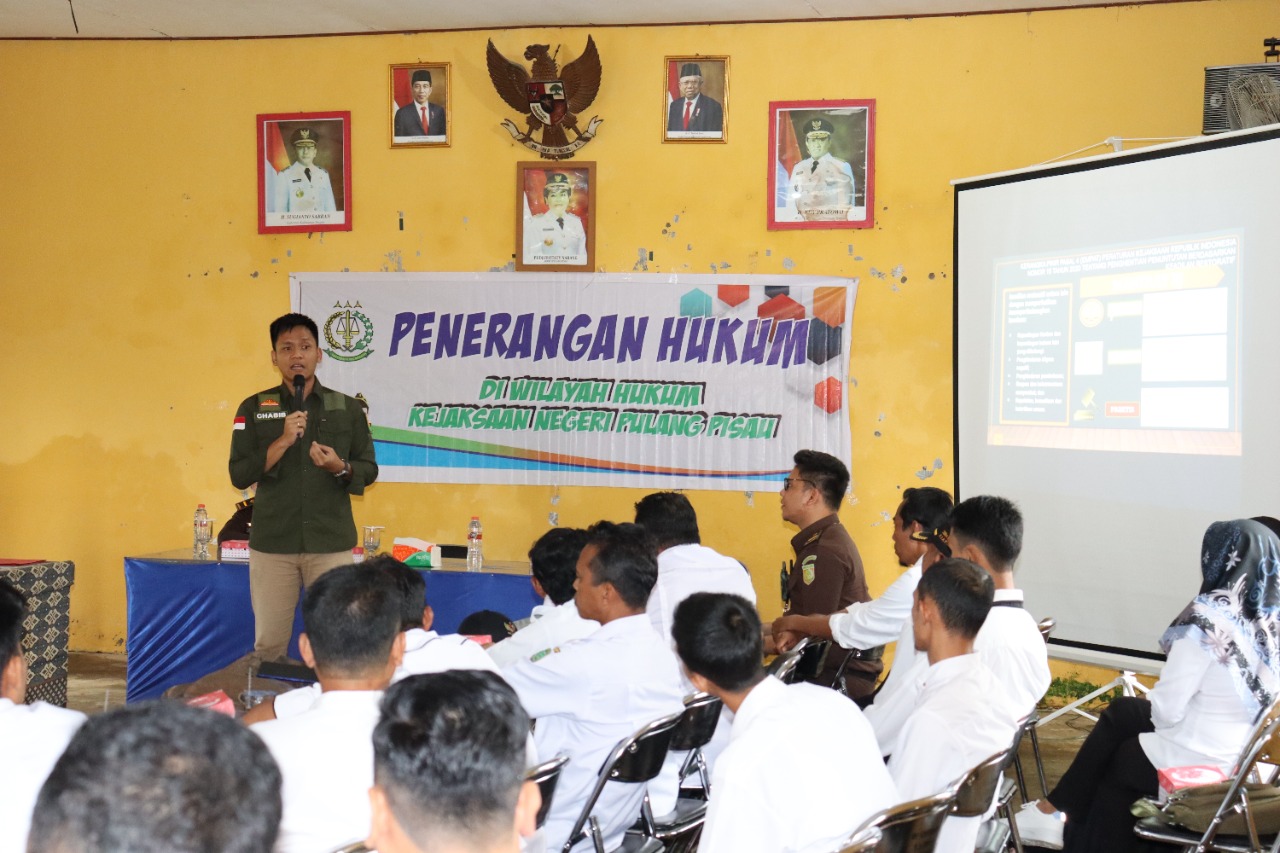 Kejari Pulpis Laksanakan Penerangan Hukum 