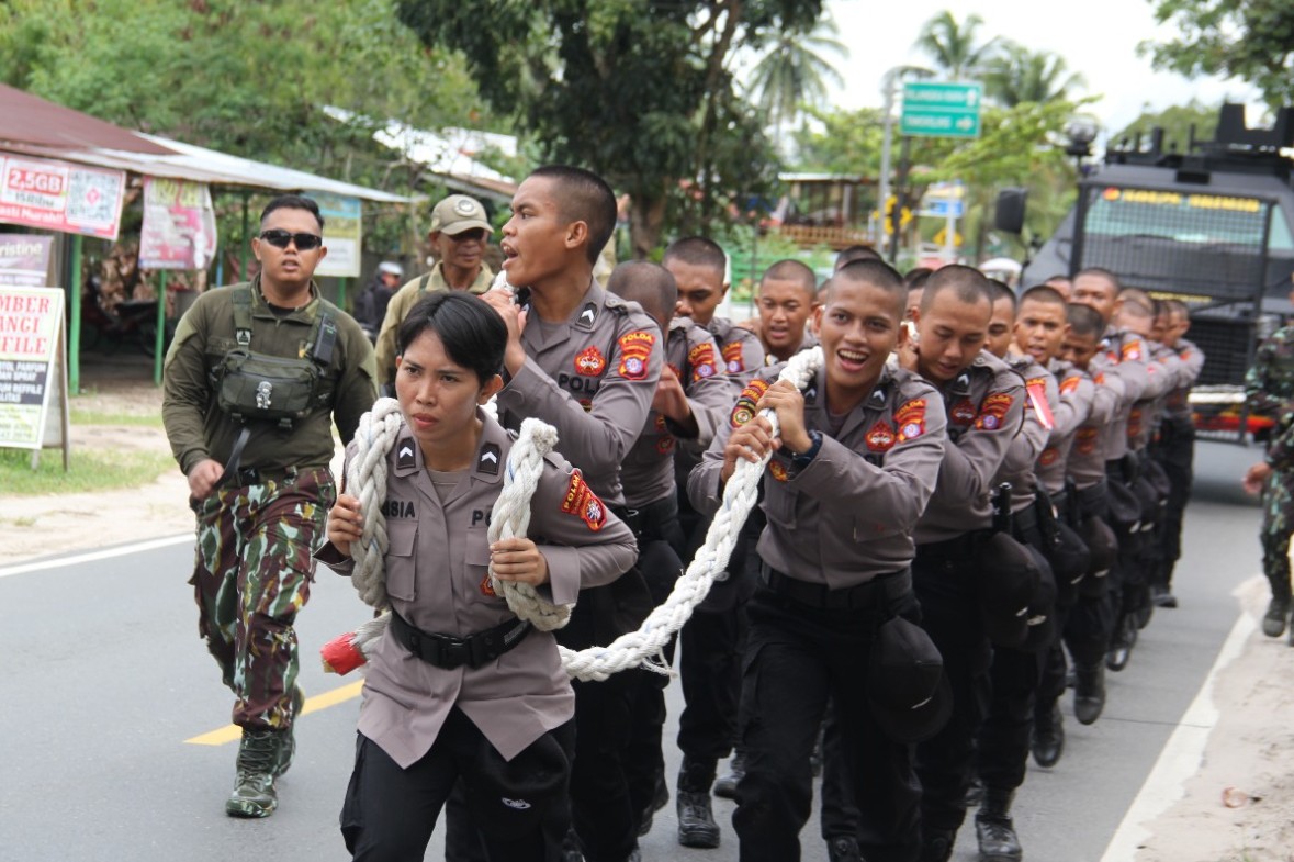 Masuk Markas, Baja Brimob Kalteng Tarik Barracuda