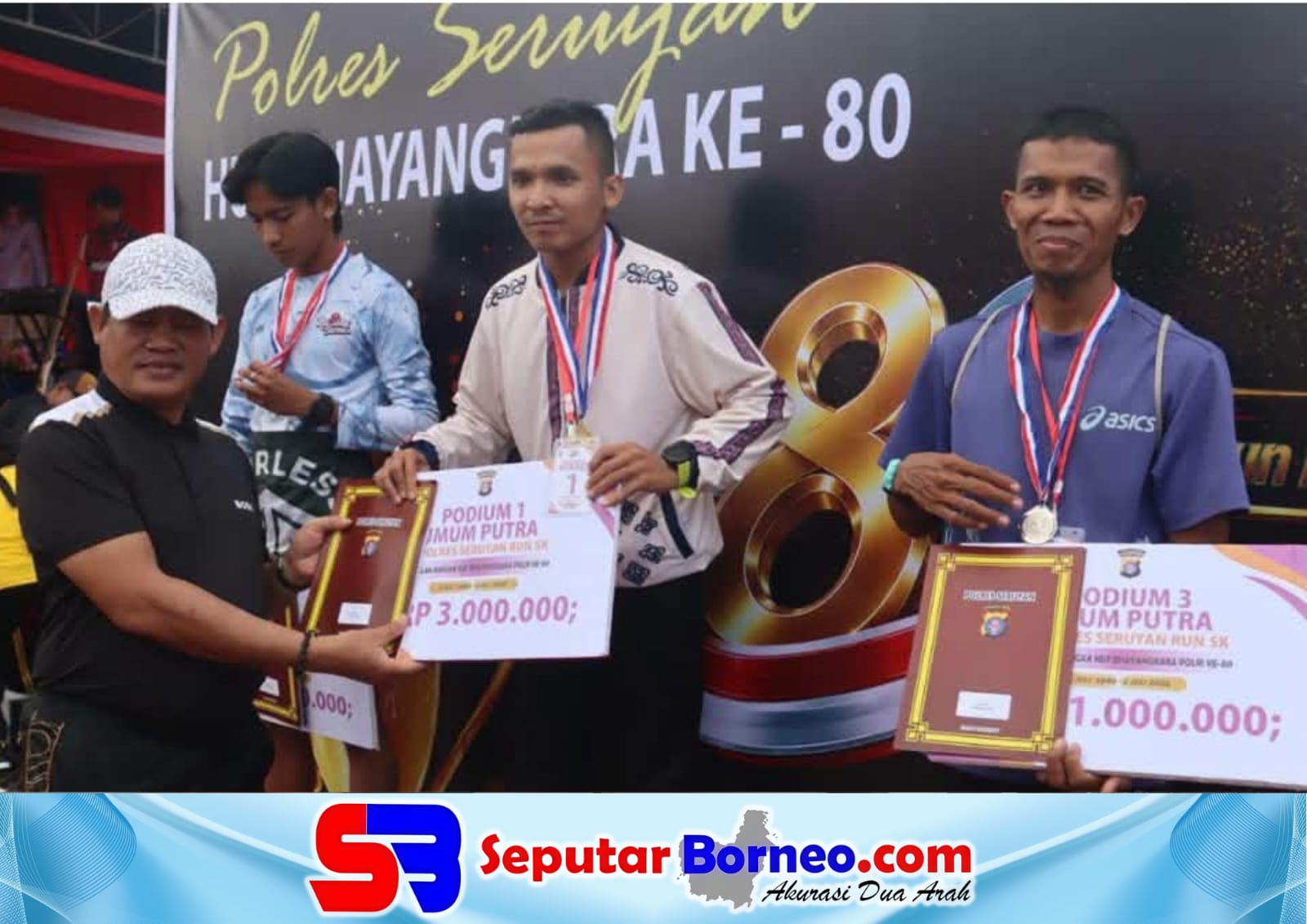 Semarak Hari Bhayangkara ke-80, Bupati Seruyan Ajak Warga Perkuat Kebersamaan