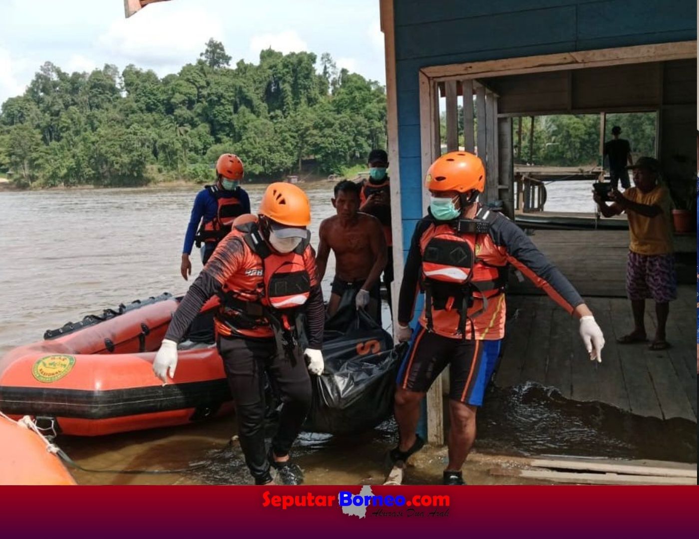 Empat Hari Pencarian, Korban Tenggelam di Sungai Barito Ditemukan Meninggal