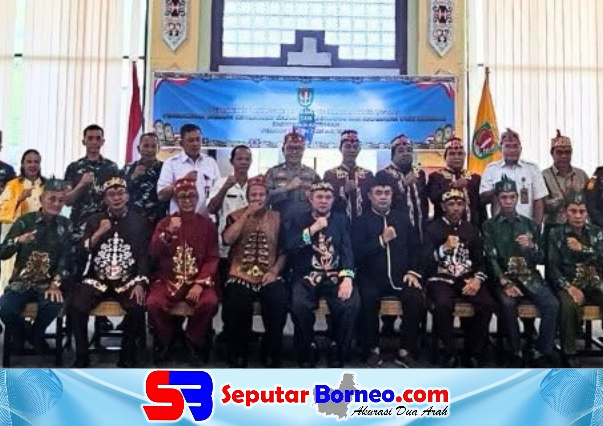 Bupati Katingan Lantik Damang, Saiful: Mereka Garda Terdepan Jaga Adat dan Kerukunan