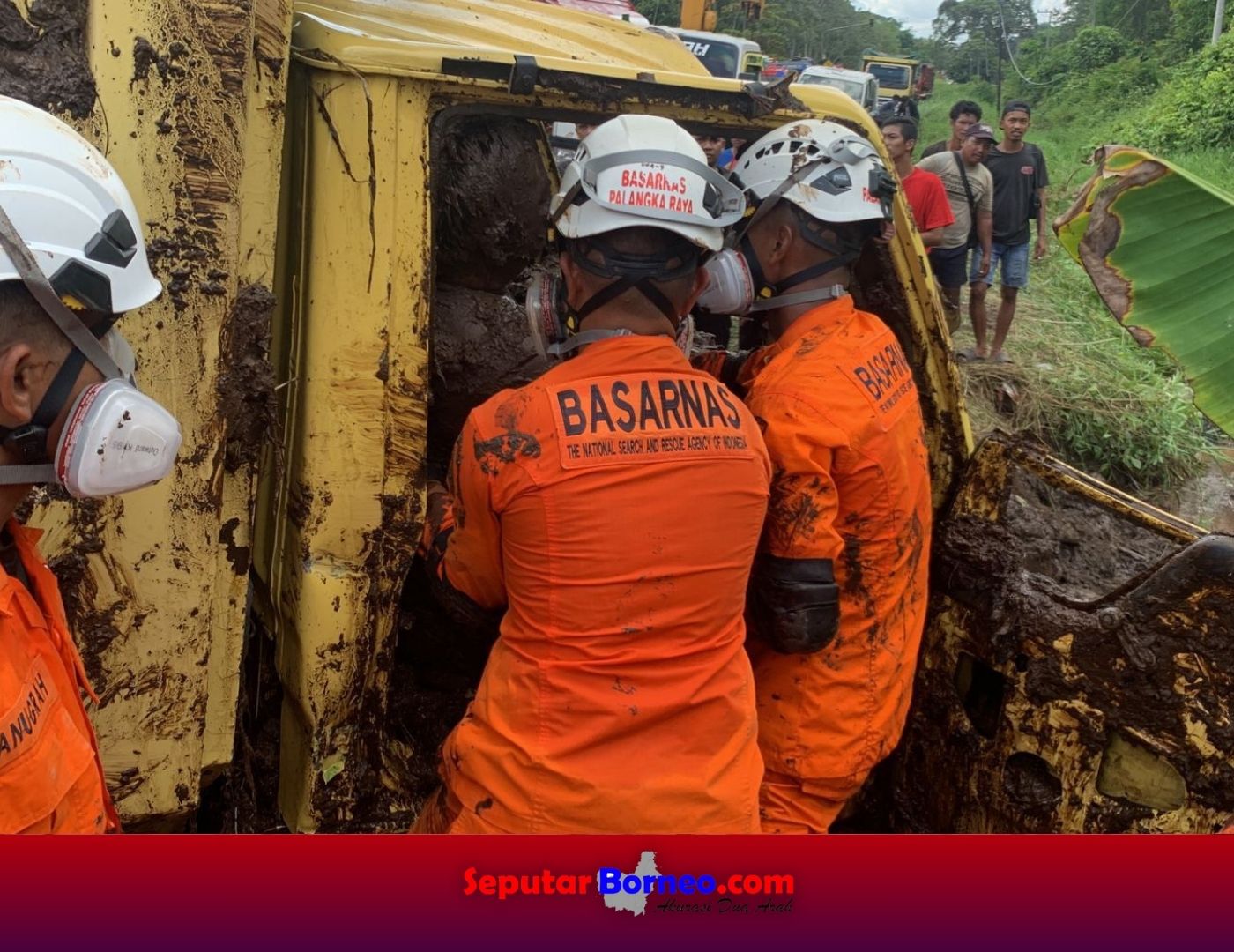 Sopir Truk Tewas Terjebak di Kabin
