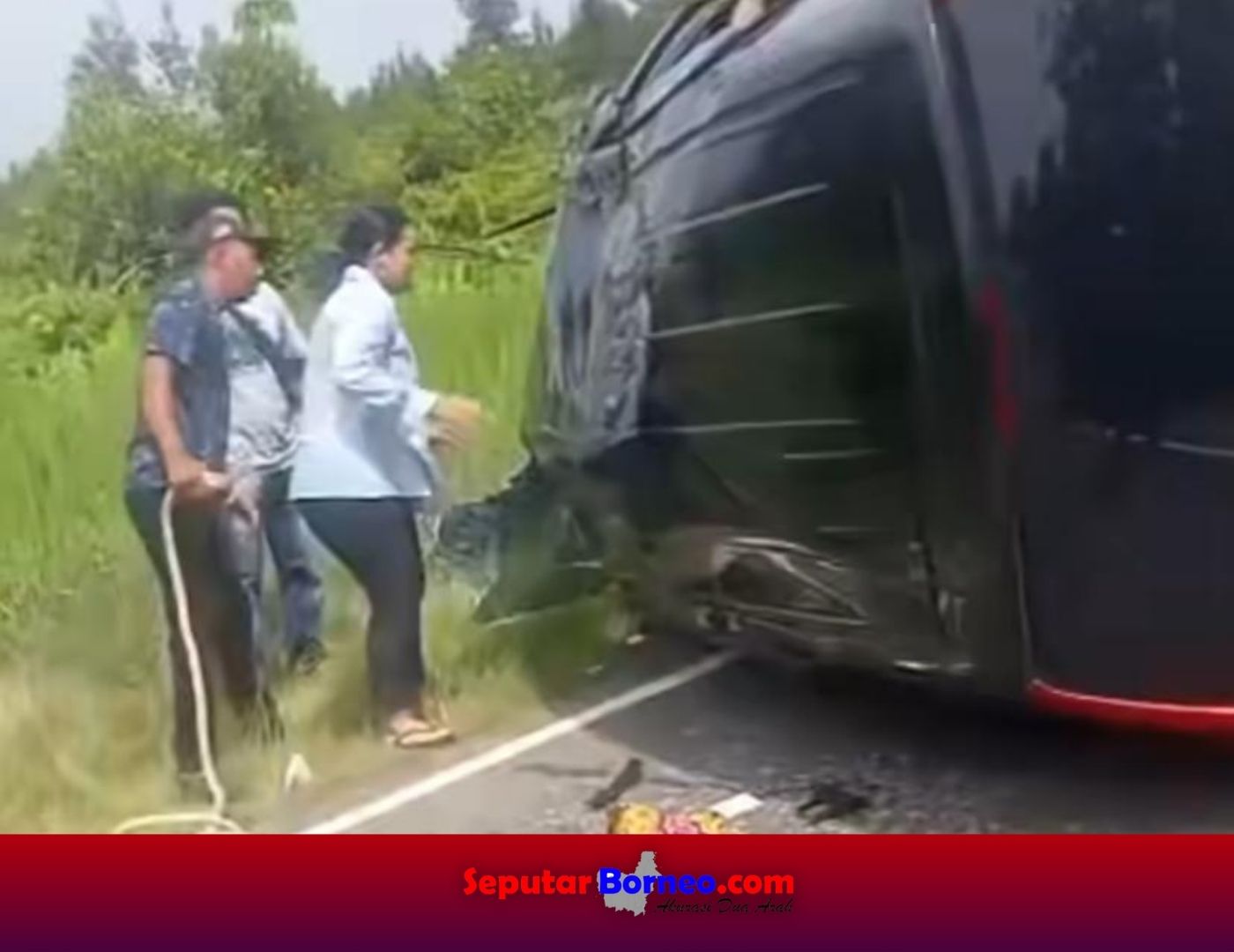 Tabrakan Beruntun Tiga Kendaraan di Palangka Raya, Dua Nyawa Melayang