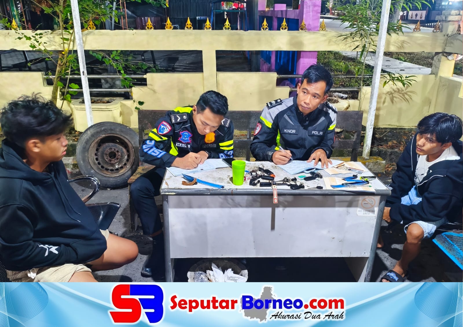 Satlantas Polres Kapuas Tindak 19 Pelanggar Balap Liar dan Knalpot Brong