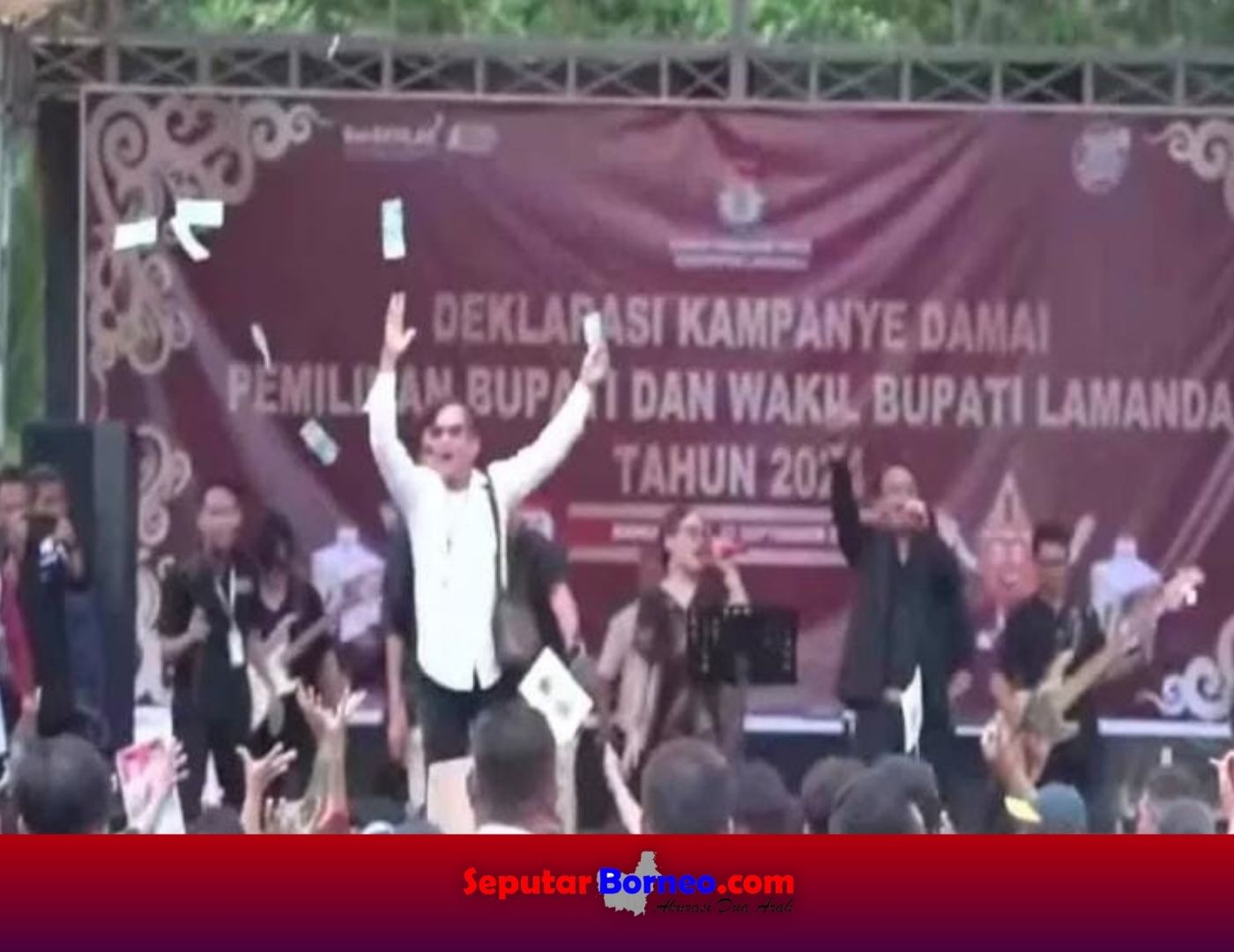 Deklarasi Kampanye Damai Tercoreng Hamburkan Uang