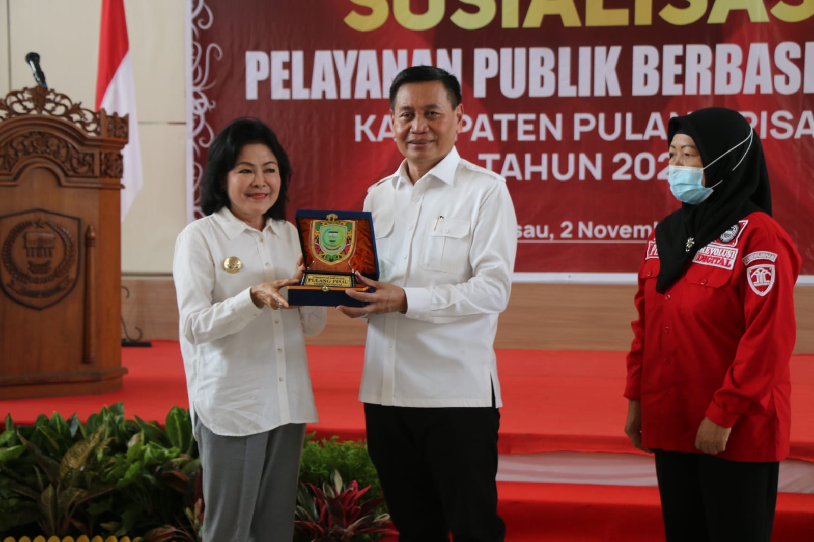 Bupati Pulpis Sambut Kunker Direktur Kemenkum HAM