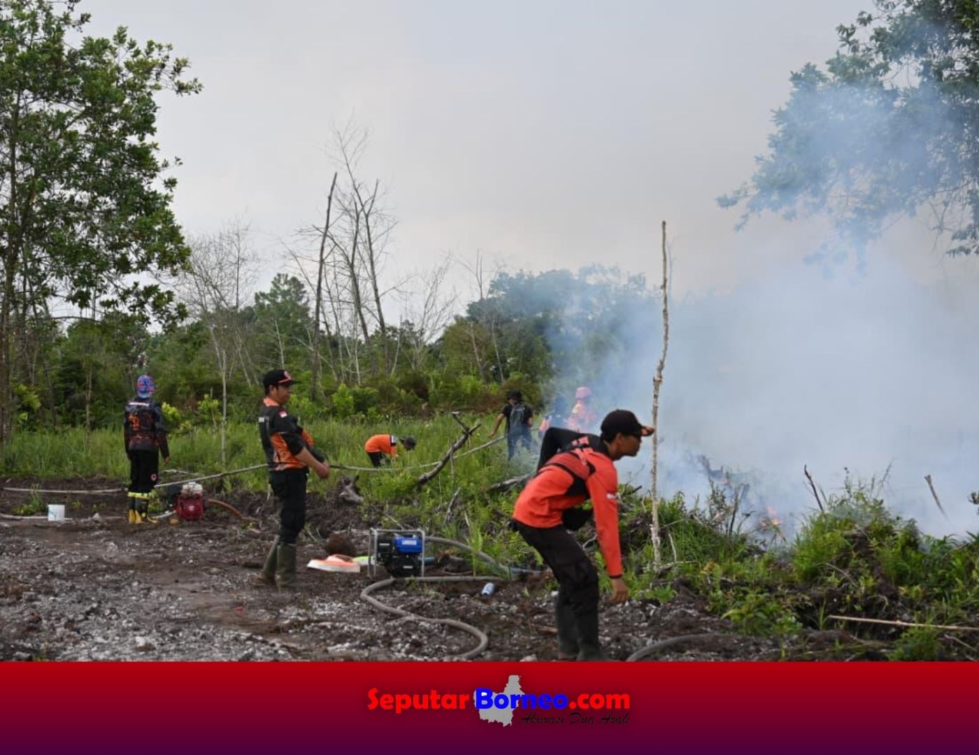 Karhutla Kembali Ancam Palangka Raya, 16,99 Hektare Lahan Terbakar