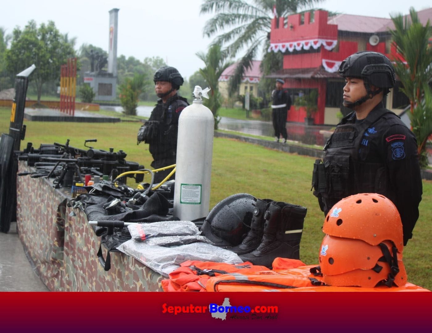 Jelang Pilkada 2024, Batalyon B Pelopor Satbrimob Polda Kalteng Gelar Apel Personel dan Sarpras