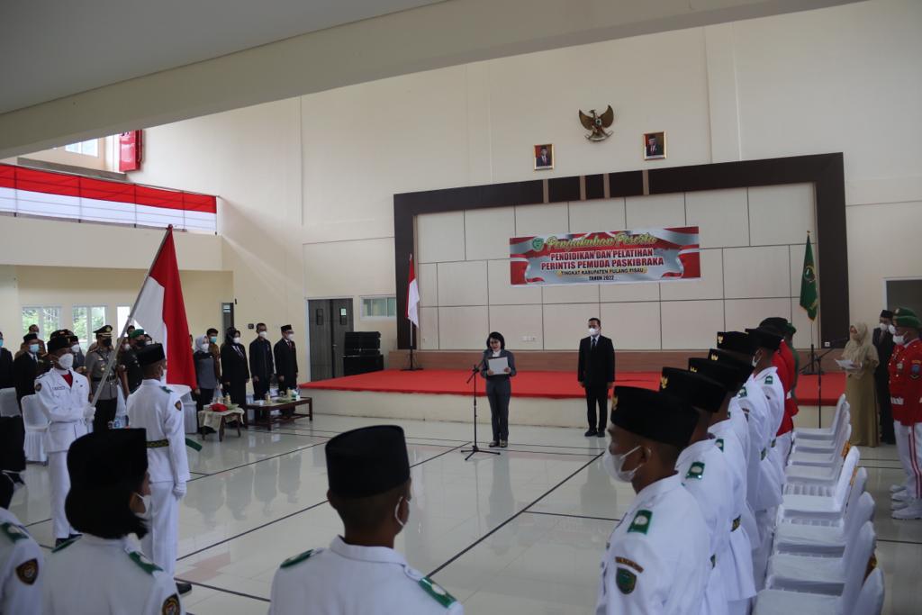 Bupati Pulpis Kukuhkan Paskibraka