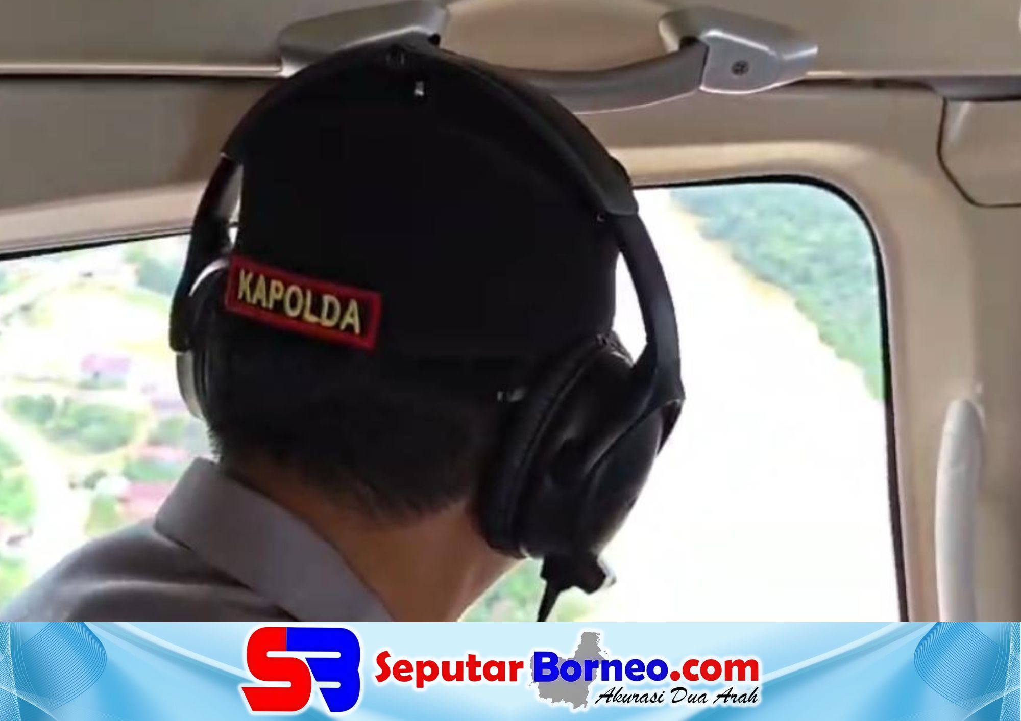 Kapolda Pantau Proses Pencarian Anggota Hilang dari Udara, Kerahkan Kekuatan Penuh