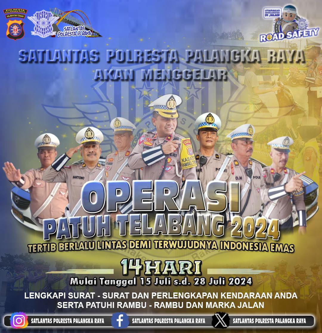 Besok Dimulai Operasi Patuh Telabang 