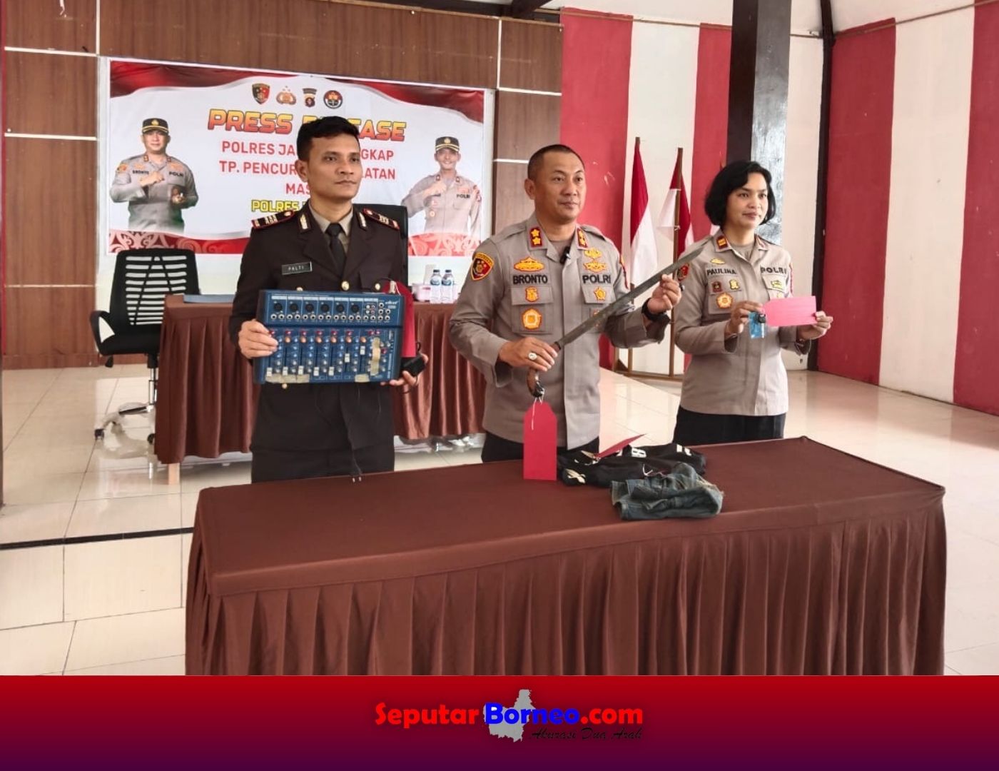 Pencuri Dirumah Ibadah Bersajam Ditangkap Polres Lamandau