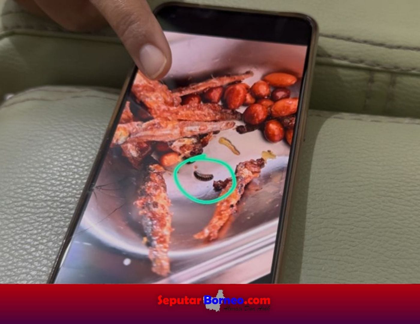 Viral! Pelajar MTsN 1 Palangka Raya Temukan Ulat di Makanan Program MBG