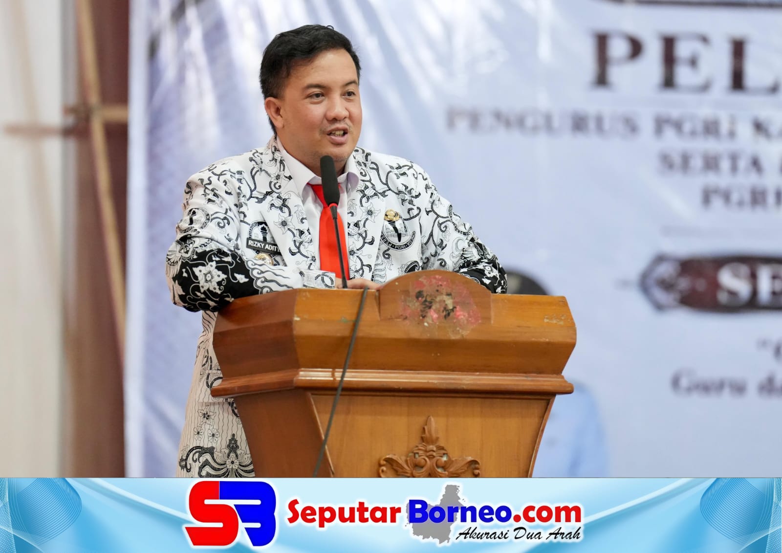 Bupati Rizky Perkuat Sinergi dengan PGRI, Tegaskan Komitmen Bangun SDM Unggul Lewat Pendidikan