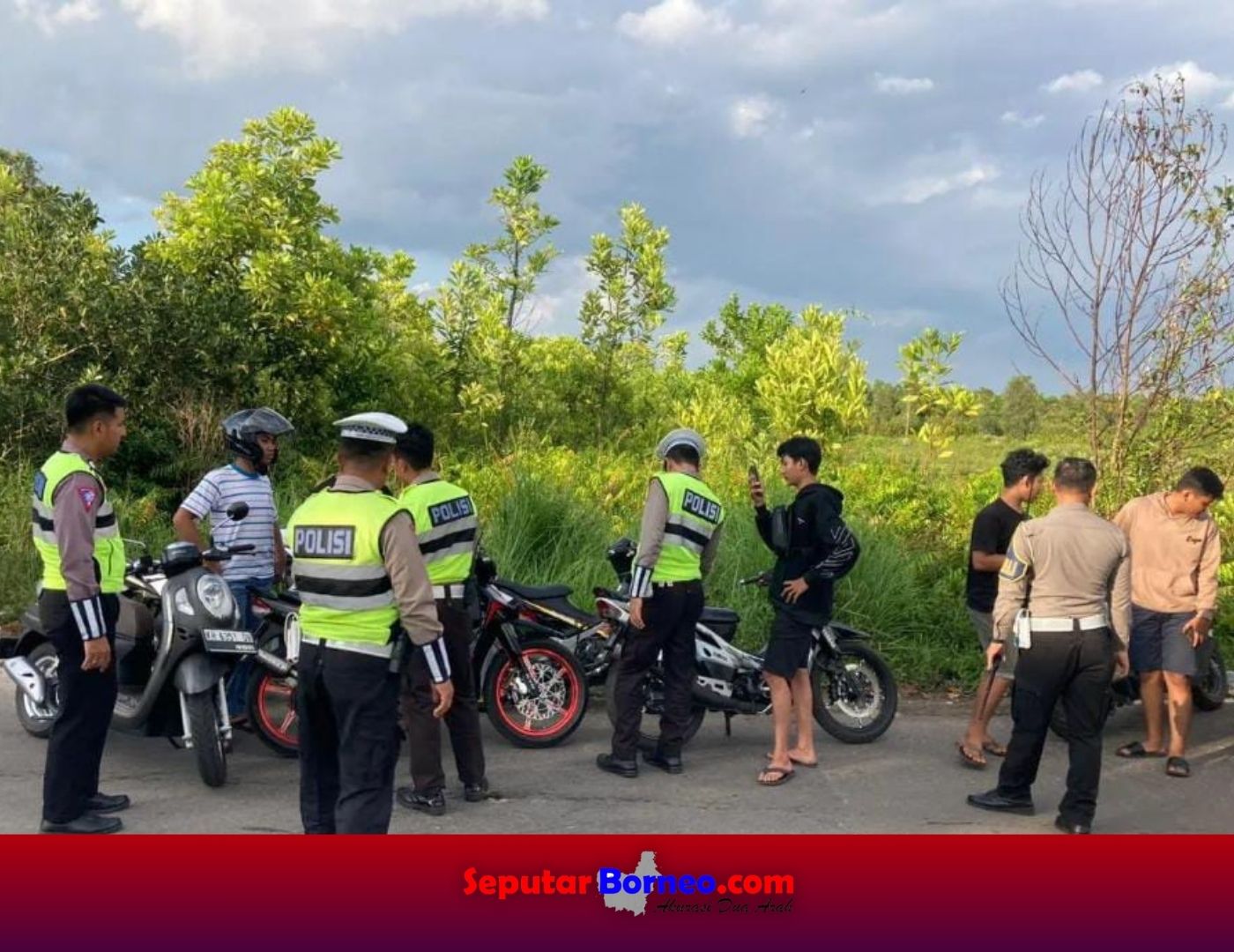 Ingin Balapan Liar, Motor Ramaja Dingakut Satlantas Polres Kotim