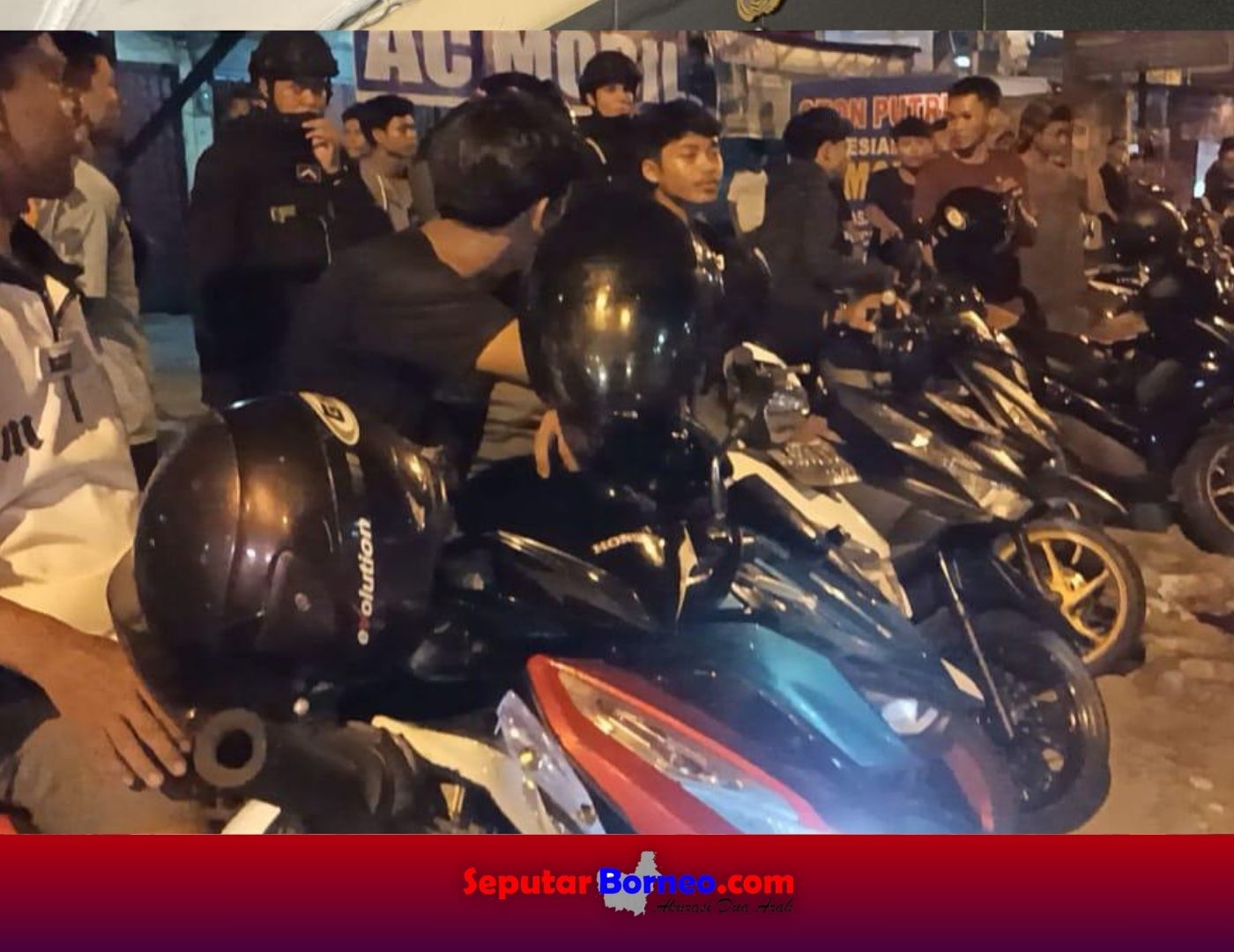 Puluhan Motor dan Pebali Diringkus Polisi