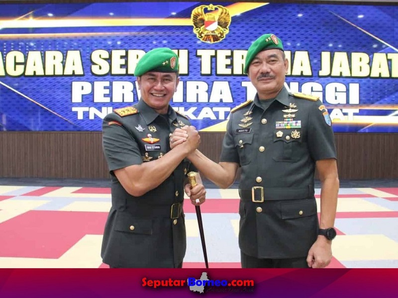 Mayjen TNI H Iwan Setiawan Resmi Jabat Pangdam XIITpr