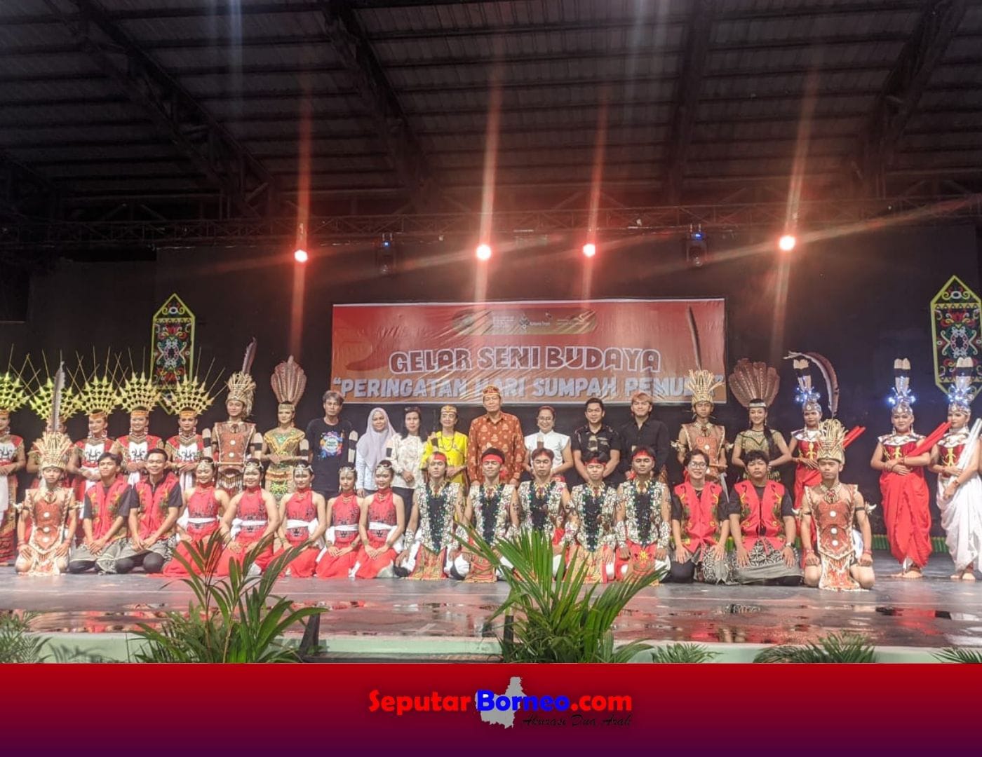 Meski Diguyur Hujan, Gelar Seni Budaya Hari Sumpah Pemuda Berjalan Sukses