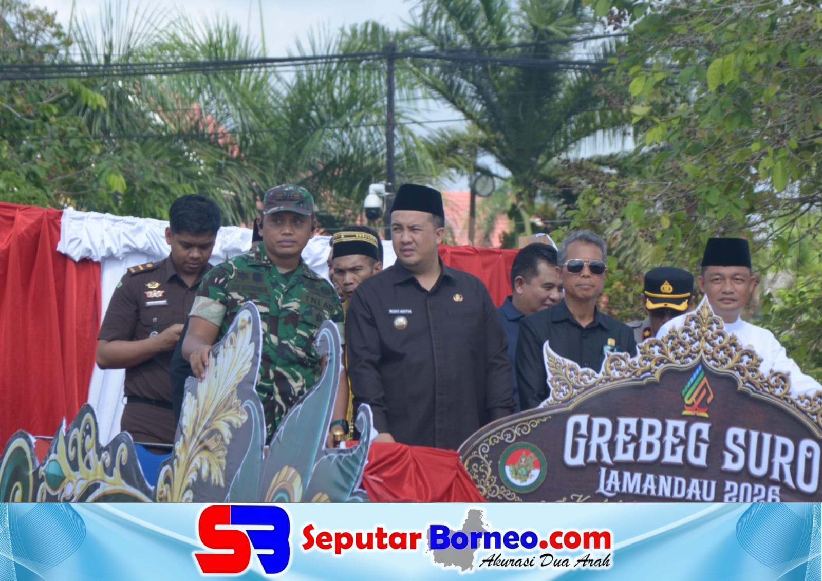 Bupati Lamandau Hadiri Grebeg Suro 2026