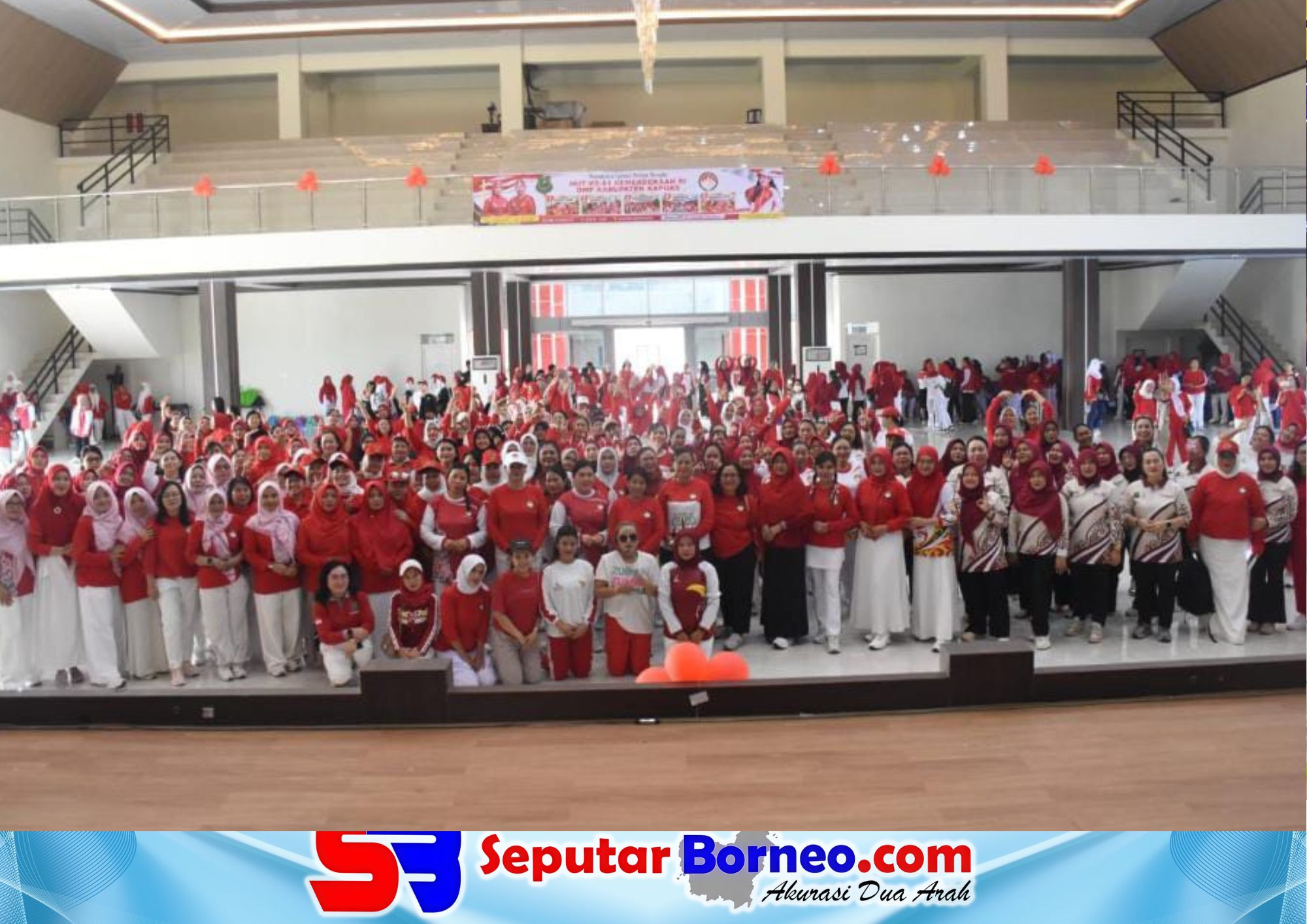 Semarak HUT ke-81 RI, DWP Kapuas Gelar Beragam Perlombaan