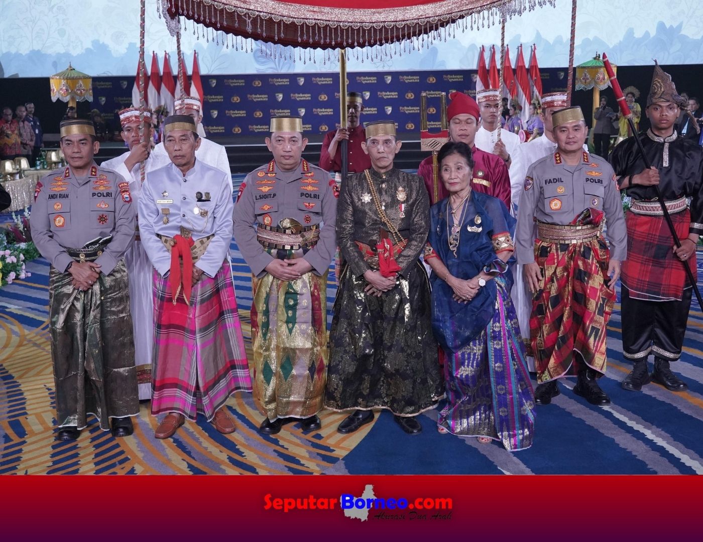 Kapolri Diberi Gelar Adat Pusaka oleh Dewan Adat dan Kerajaan Sulawesi Selatan