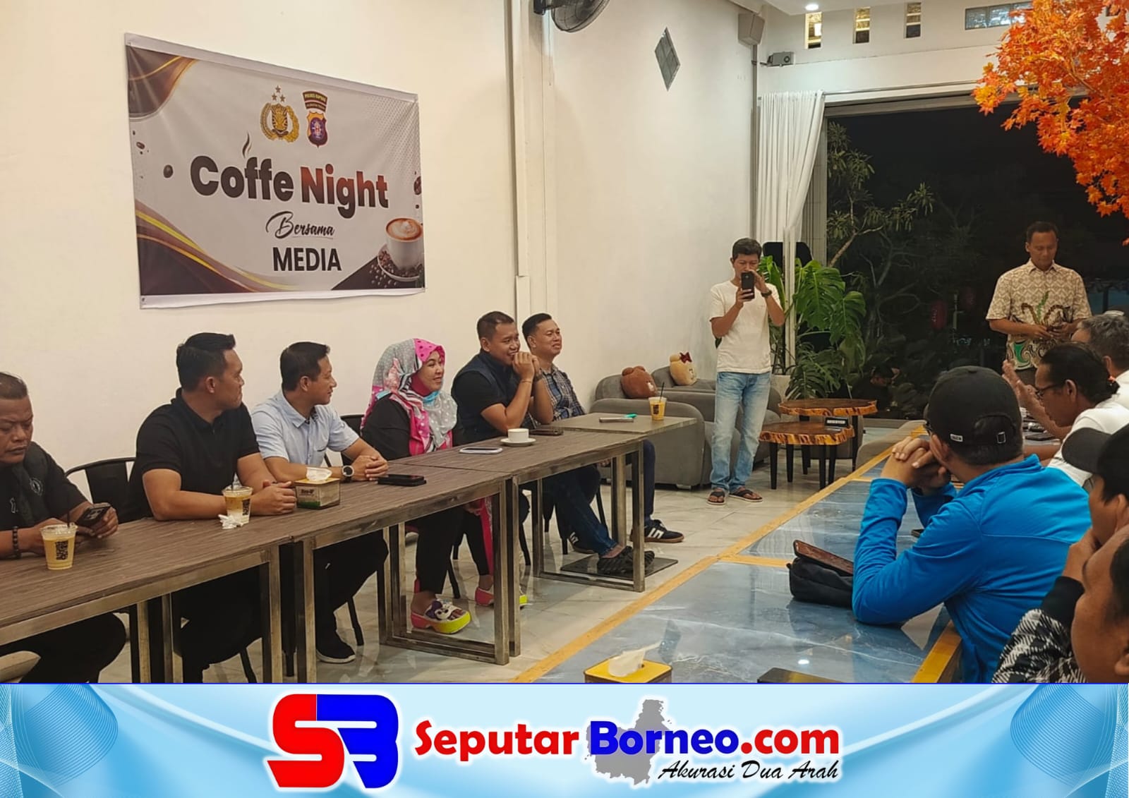 Polres Kapuas Gelar Coffee Night Polres Kapuas, Perkuat Kemitraan dan Komunikasi Kamtibmas