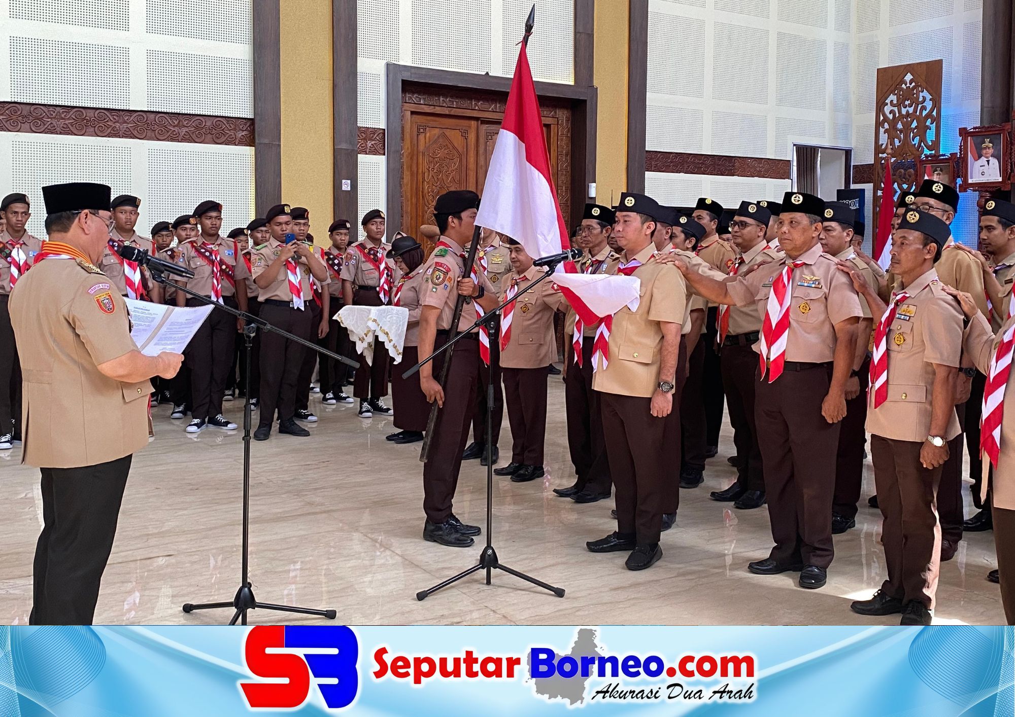 Bupati Halikinnor Lantik Pengurus Pramuka Kotim, Minta Cetak Generasi Muda Berkarakter