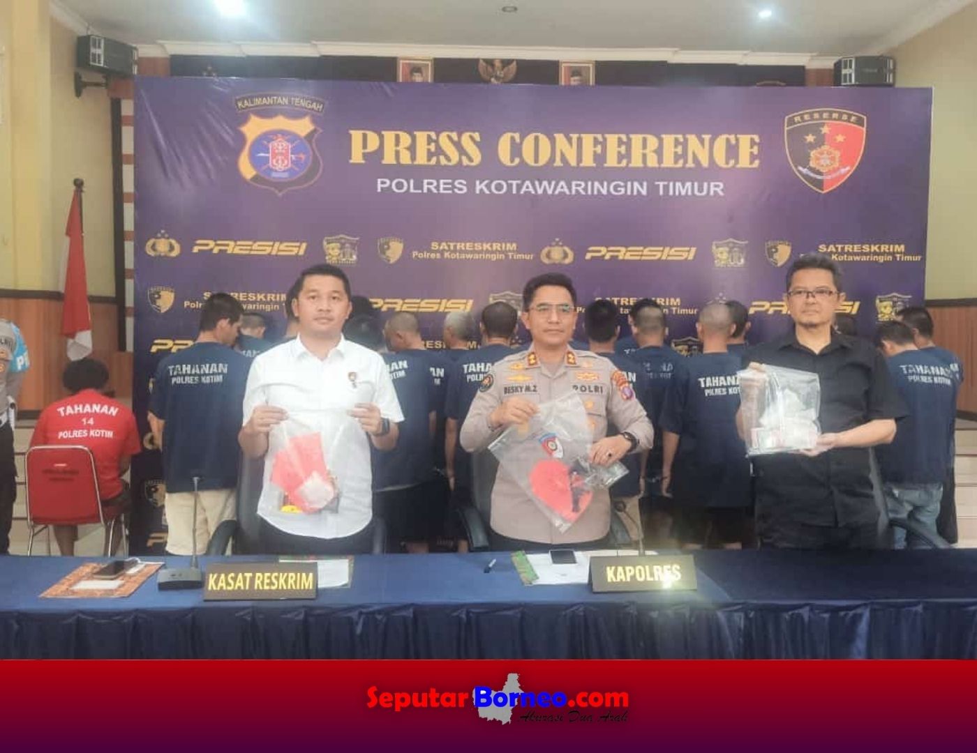 Polres Kotim Tangkap 130 Pelaku Pencurian Sawit