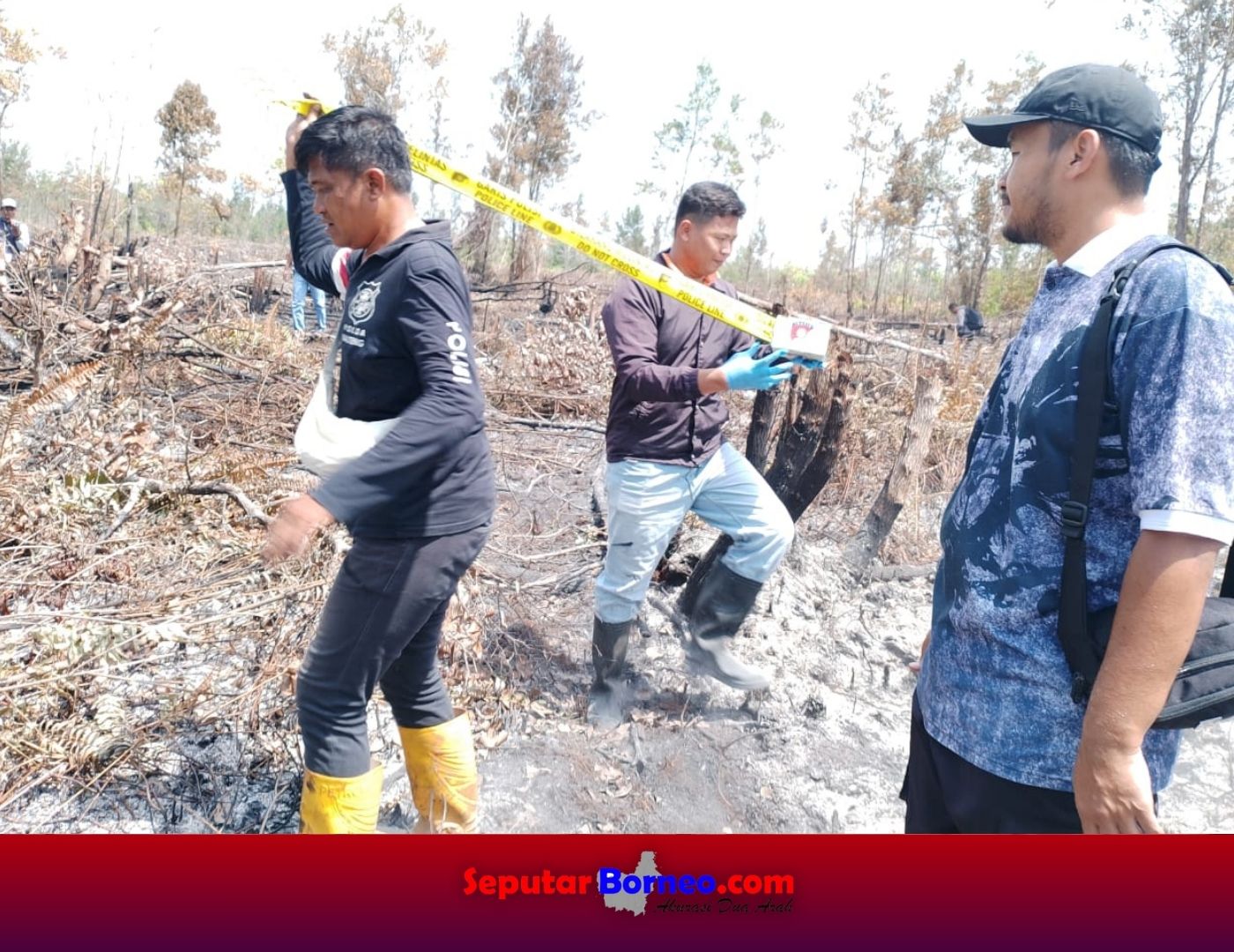 Polisi Selidiki Kebakaran Lahan 2,4 Hektare di Jalan Banteng