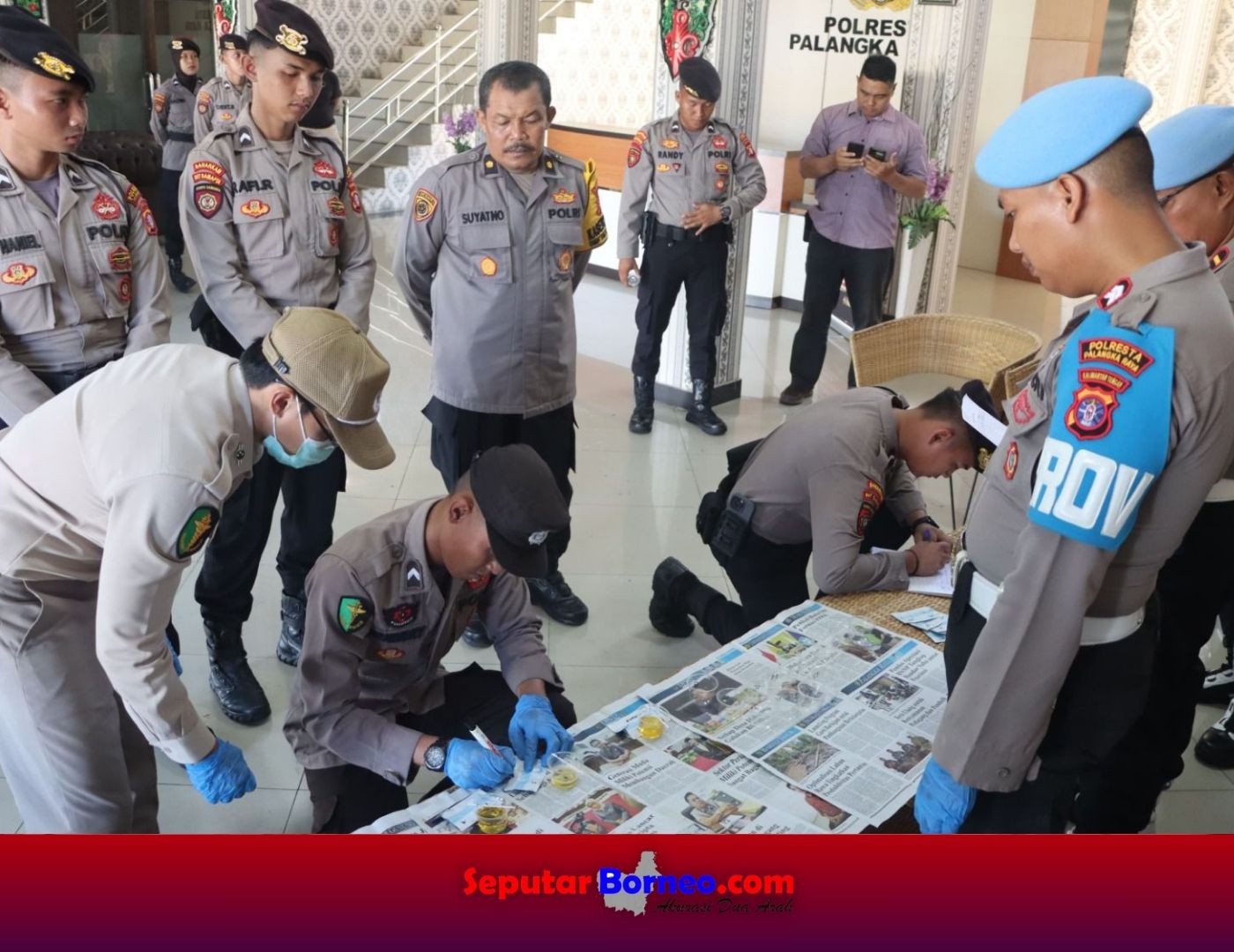 Personel Polresta Palangka Raya Dipaksa Kencing