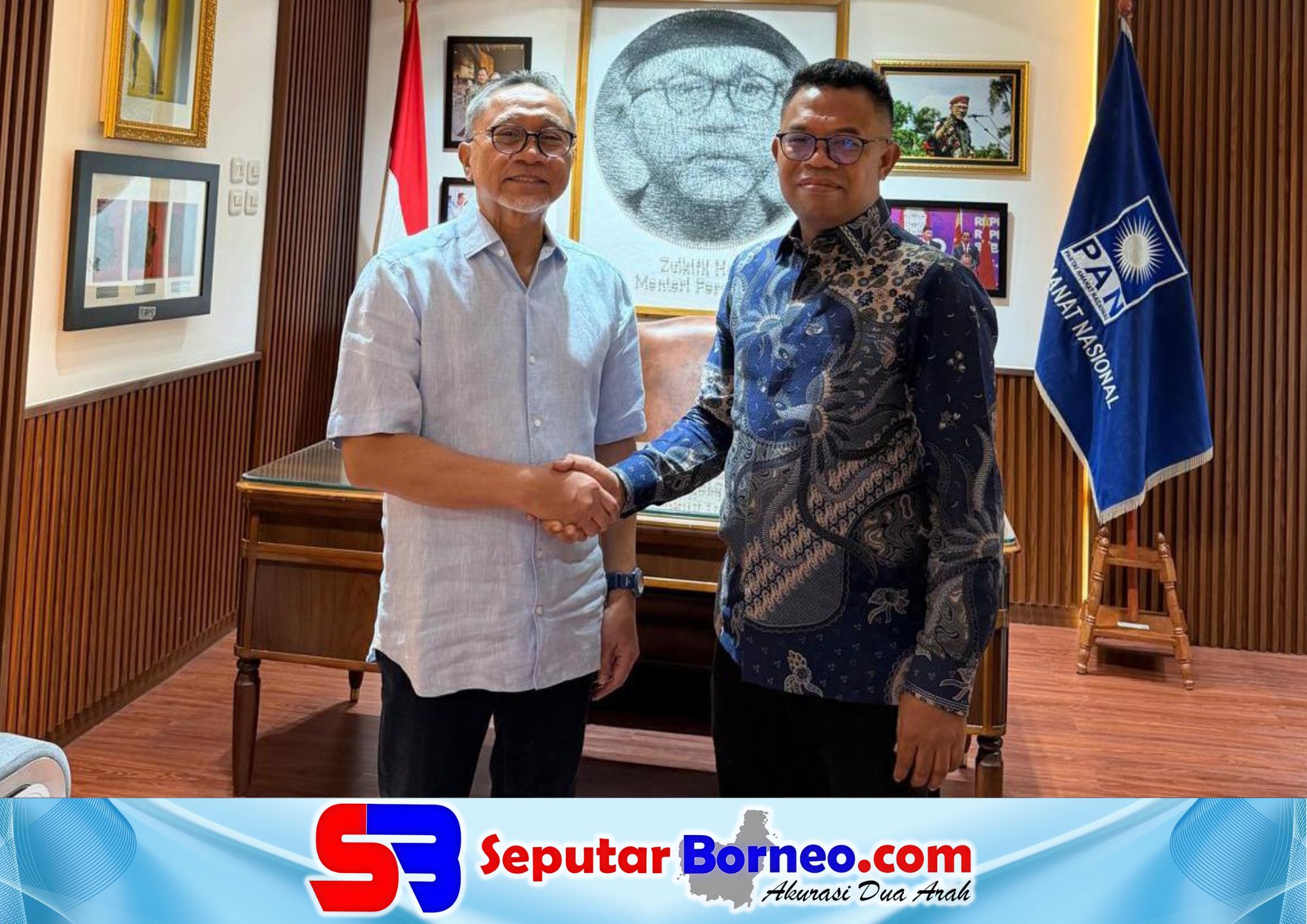 Abdul Hafid Pimpin PAN Kotim, Terima SK Langsung dari Zulkifli Hasan