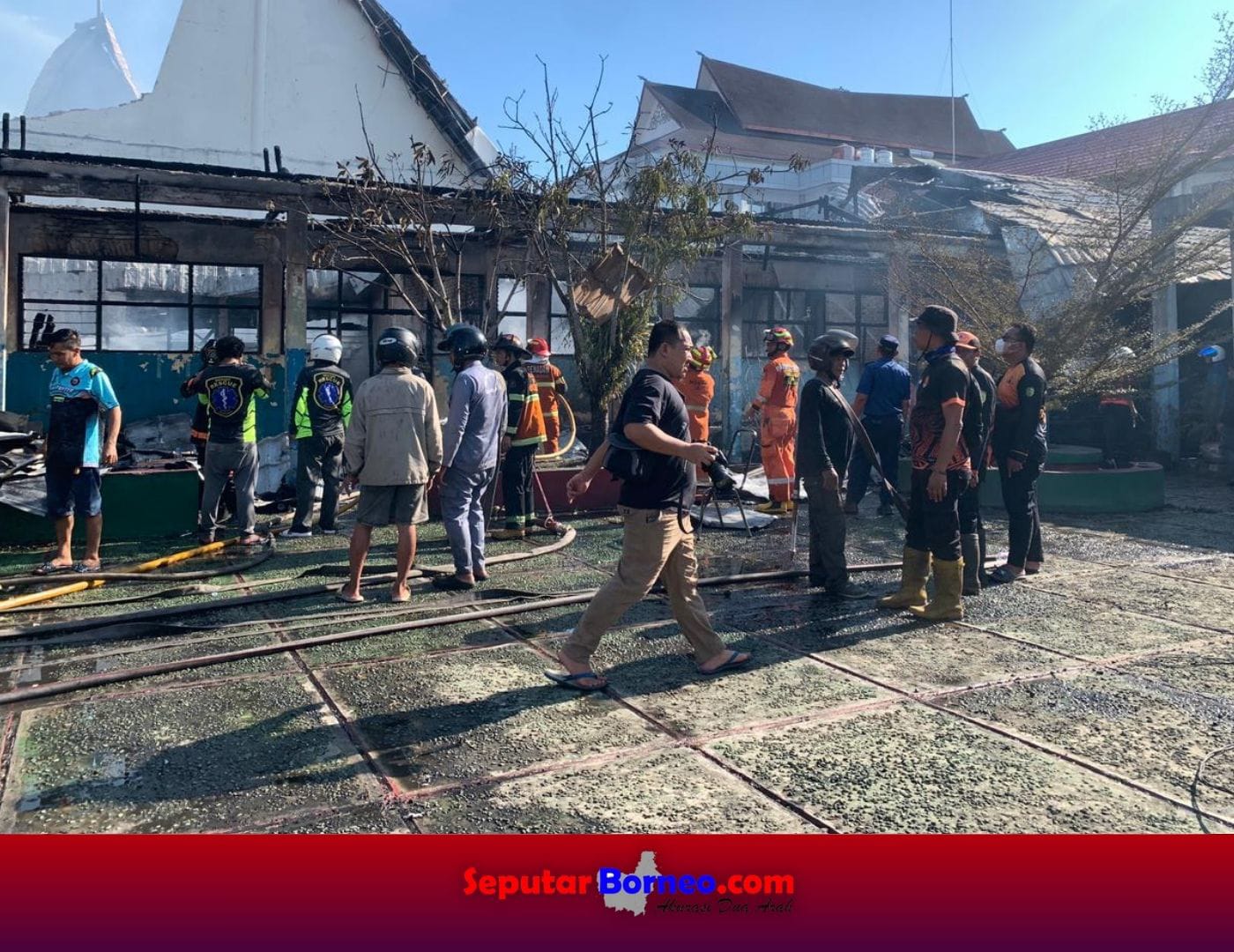 Kebakaran Gereja Maranatha Diduga Akibat Korsleting Listrik