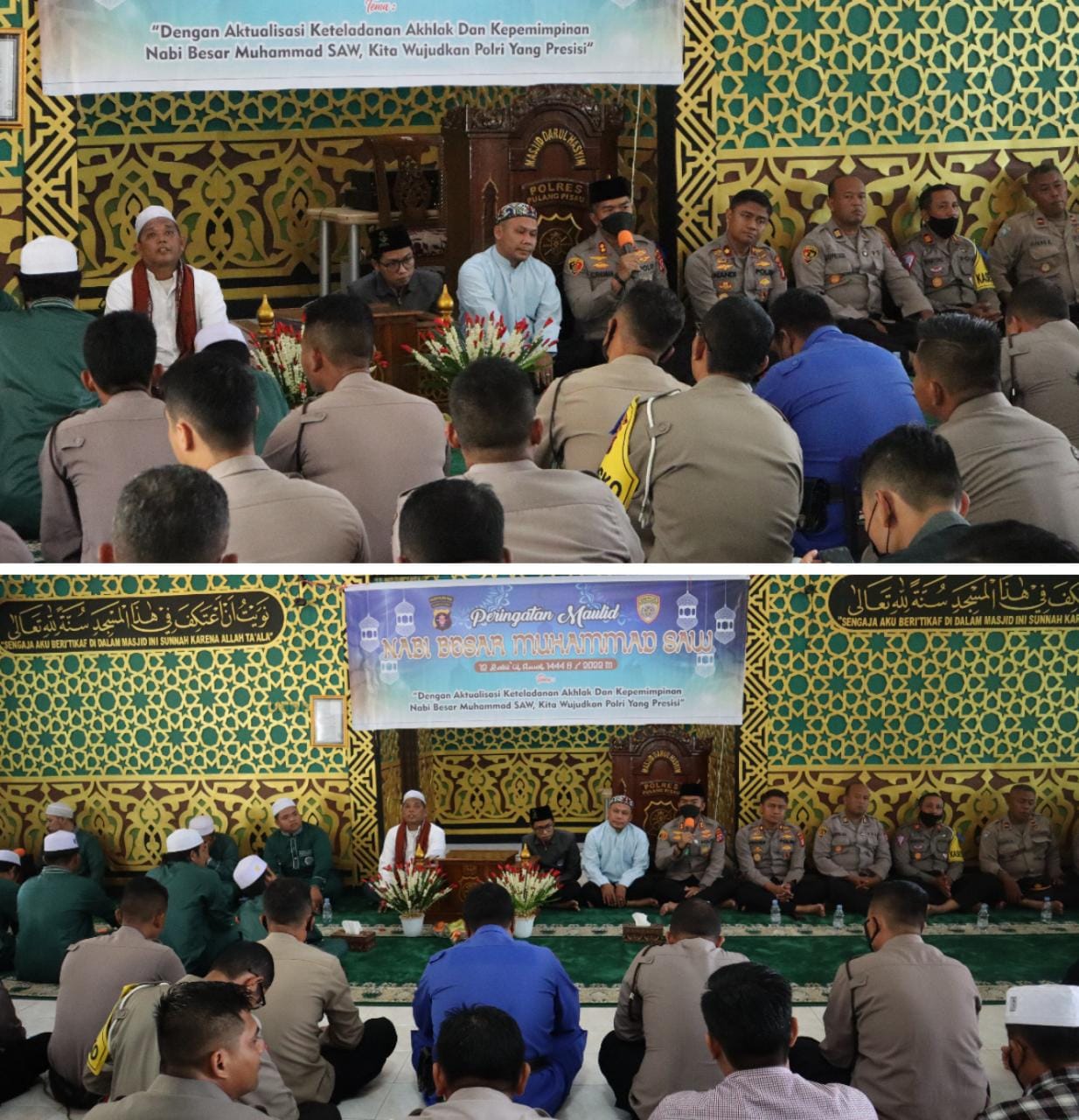 Peringati Maulid Nabi Muhammad SAW, Polres Pulpis Gelar Doa Bersama