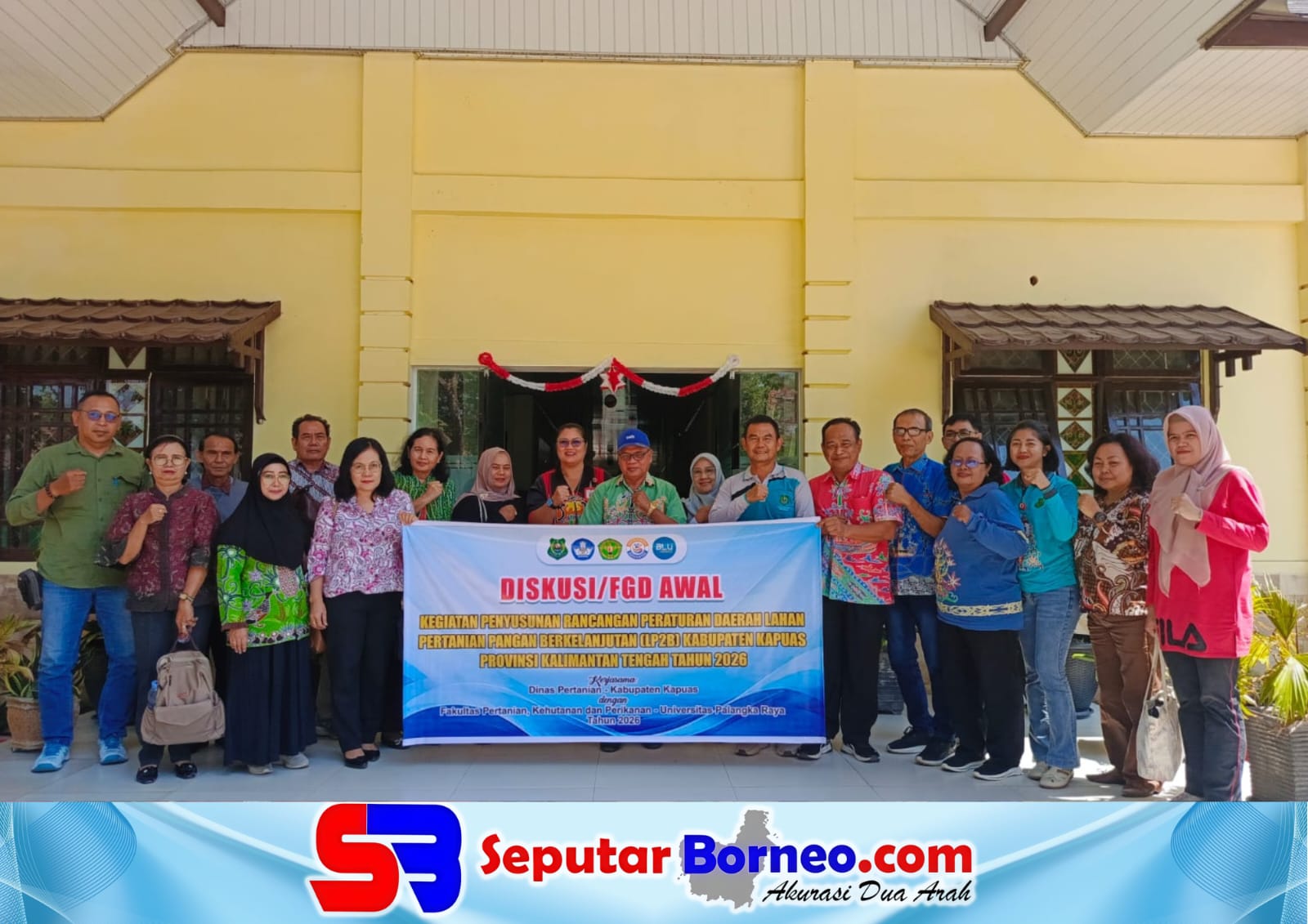 Pemkab Kapuas Matangkan Ranperda LP2B untuk Perkuat Ketahanan Pangan