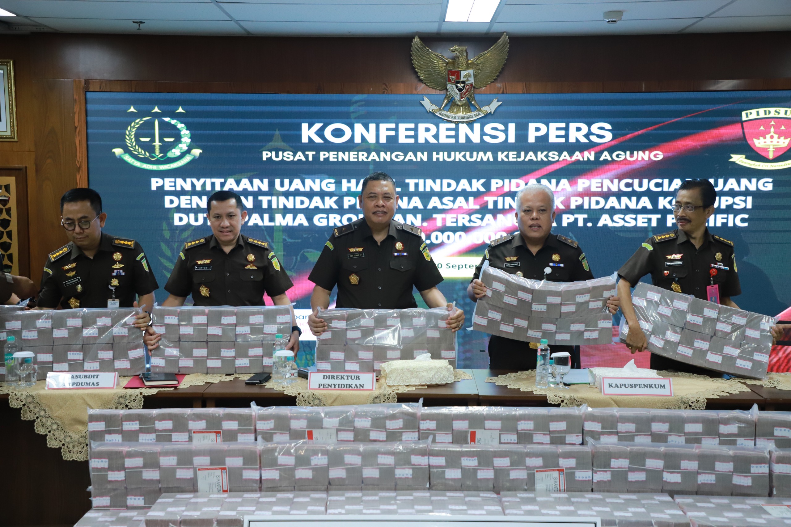 Penyitaan Uang Rp450 Miliar dalam Perkara PT Duta Palma Korporasi