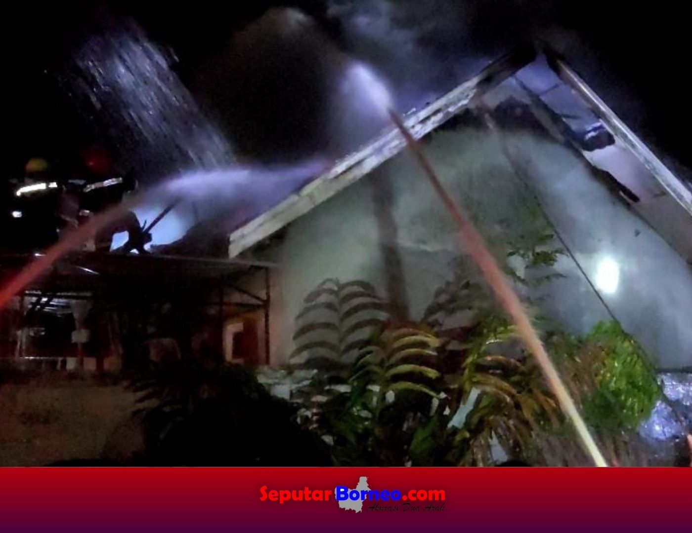 Lagi-Lagi Rumah Kosong di Palangka Raya Jadi Teror Kebakaran