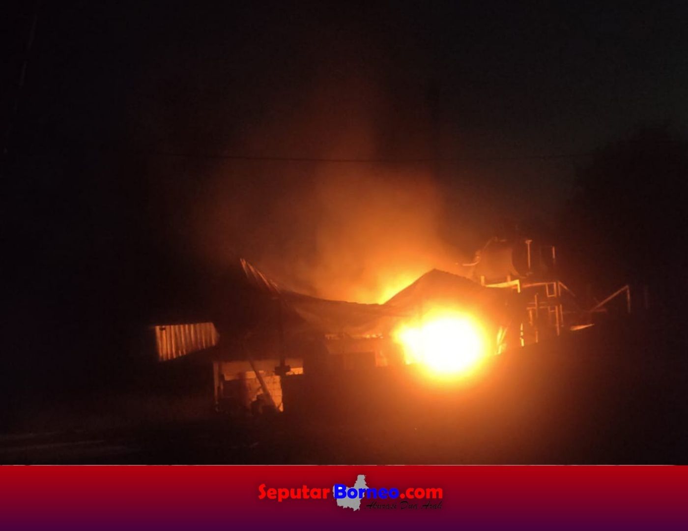 Si Jago Merah Membara di Cempaka Hulu, Satu Bangunan Ludes Terbakar