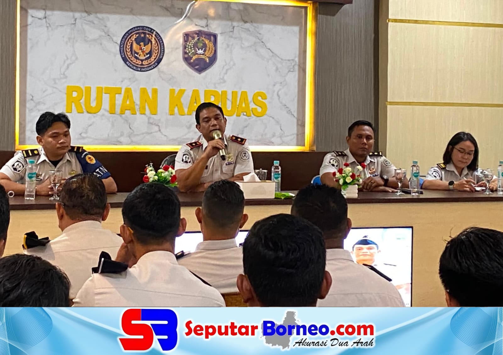Karutan Kapuas Perkuat Sinergi dan Disiplin Pegawai